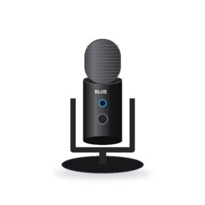 Shure MV7X XLR Podcast Dynamic Microphone with Voice Isolation Technology All-Metal Black