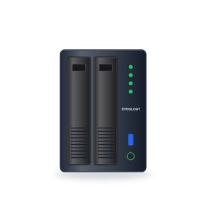 Synology DiskStation DS224+ 2-Bay Desktop NAS Enclosure Dual-Core 2GB DDR4 Dual 1GbE LAN