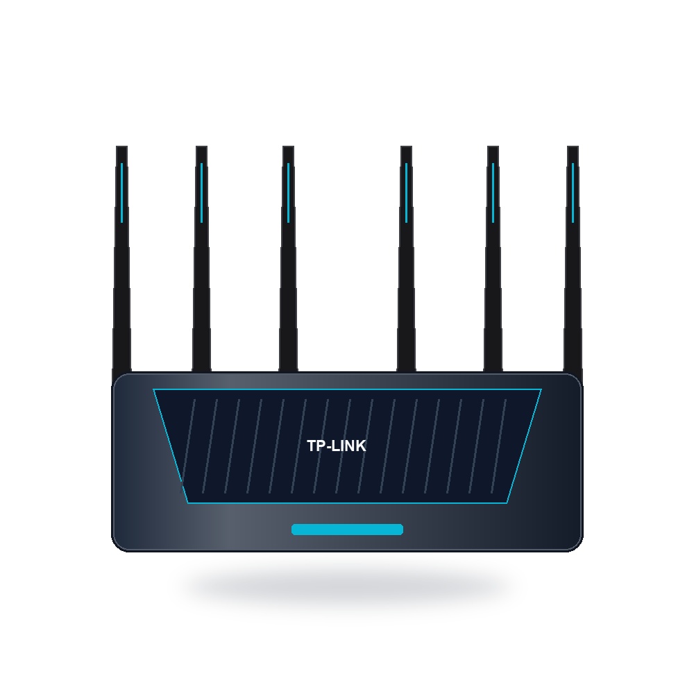 TP-Link Archer AX73 AX5400 Dual-Band Gigabit Wi-Fi 6 Router with High-Gain 6-Antenna Array